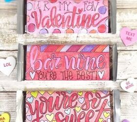 Envoltorios imprimibles gratis para barras de caramelo para el Día de San Valentín