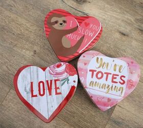 After the cookies & chocolates are gone, use your tins for this sweet idea