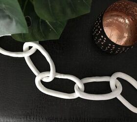 decorative chain using air dry clay pinterest inspired