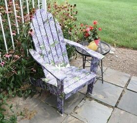 10 ways to upgrade your ugly chairs instead of throwing them out, Decoupage your chair