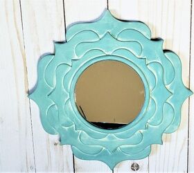 dollar tree mirrors transformed into farmhouse style elegance, After