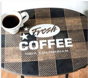 Fresh Coffee stencil