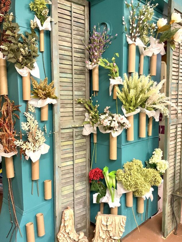 15 maneras de hacer que tus paredes se vean geniales sin usar pintura, El mejor truco para organizar tus flores de imitaci n
