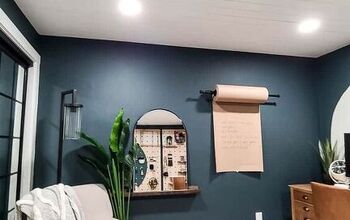 Shiplap Ceiling Tutorial To Cover Textured or Popcorn Ceilings