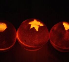 s 13 strange upcycles that made us giggle this week, Orange peel lantern