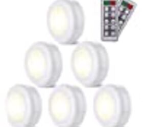 how to install a light without wiring, Set of 5 lights with remote