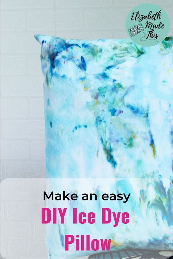 costure uma almofada de corante de gelo diy, Fixe me no Pinterest