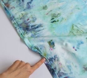 Stitch up a DIY Ice Dye Pillow | Hometalk