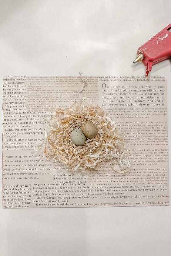 arte e artesanato em ninhos de pssaros