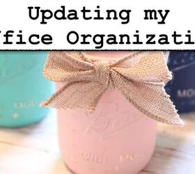 updating my desk organization an office update