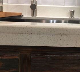 how do you hide seams on laminate countertops