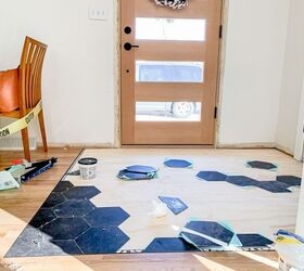 how to install groutable vinyl floor tile