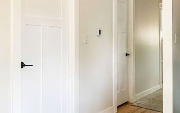 Cómo crear una moldura de puerta de estilo artesanal