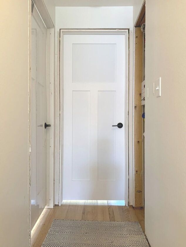 how to create craftsman style door trim