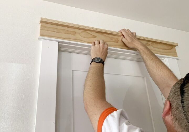 how to create craftsman style door trim