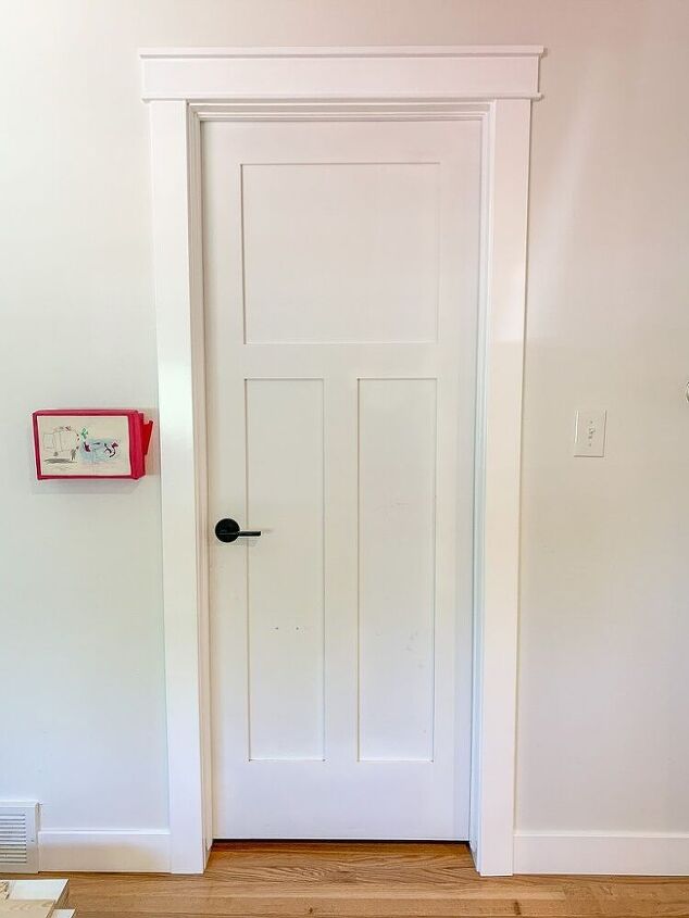 how to create craftsman style door trim