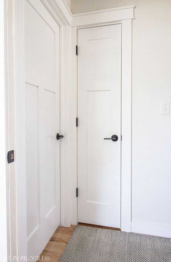 how to create craftsman style door trim