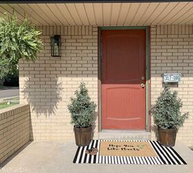 This front door makeover is all it takes to totally transform your curb appeal