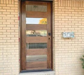 tips to install and stain a new front door
