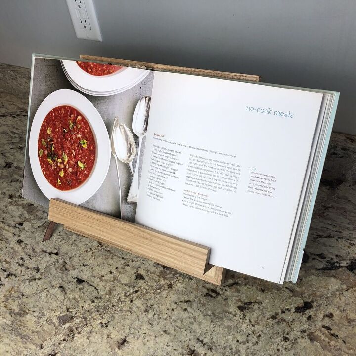 soporte para libros de cocina