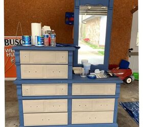 First, she paints this piece purple, then she adds the most exciting surprise (just $15)