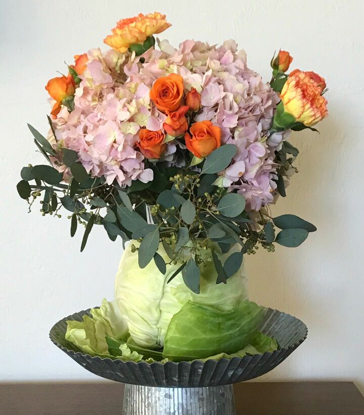 s 20 creative easter ideas you ll need this spring, Easter cabbage centerpiece