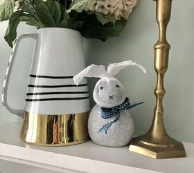 20 ideas creativas de pascua que necesitars esta primavera, Conejo de Pascua de calcet n