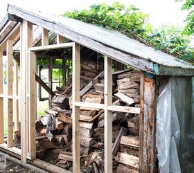 how i rebuilt a garden shed using free reclaimed wood