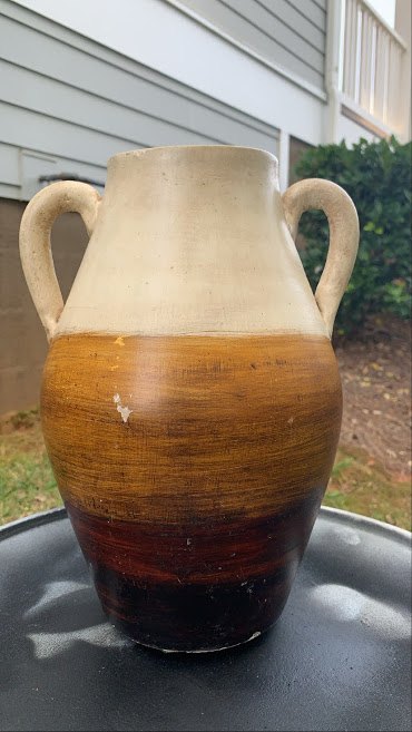 vaso antigo diy