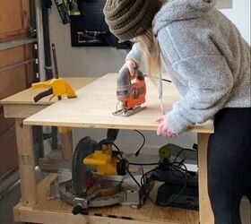 diy couch arm table