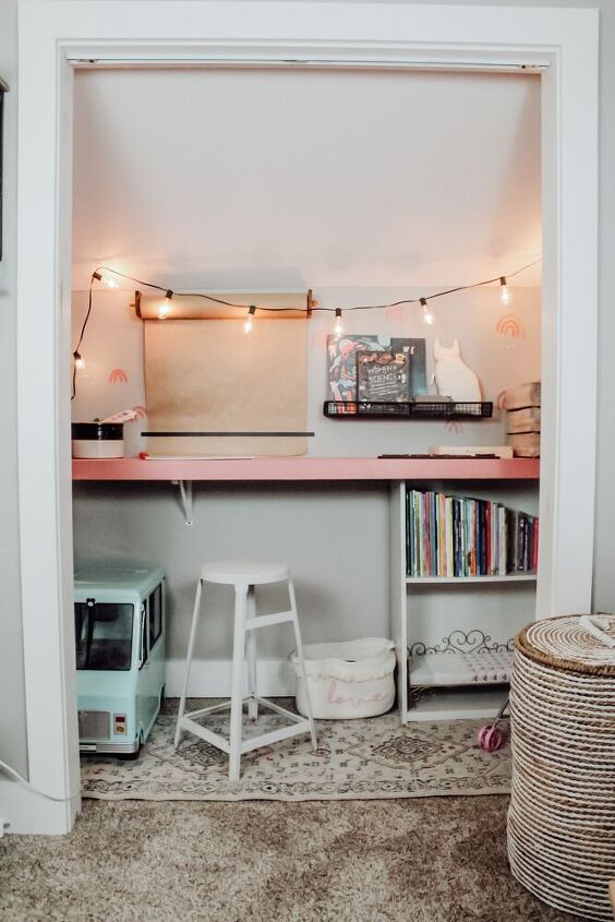 s 16 crazy cool ways people are upgrading their closet space, A creative space for kids