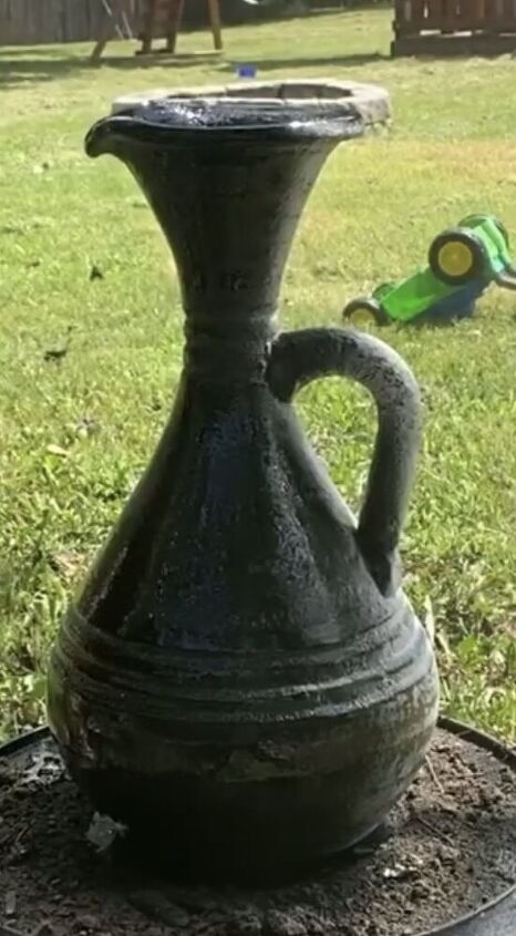 diy found vase