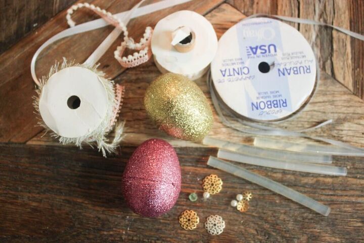 how to make jeweled easter eggs