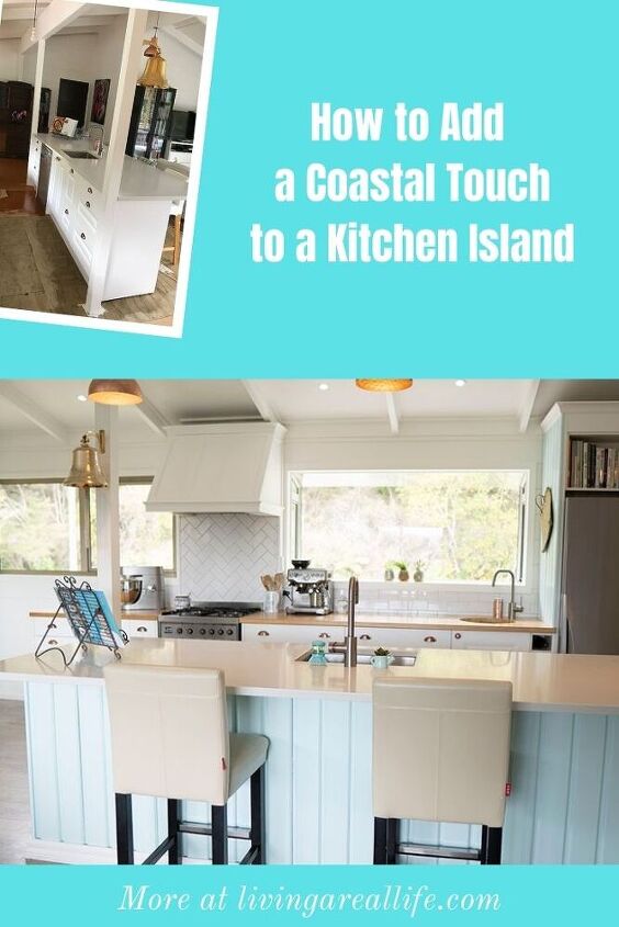 cmo crear una isla de cocina de inspiracin costera