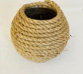 nautical rope vase