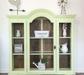 s 15 gorgeous ways to update old furniture without using white paint, Coat it with soft green paint