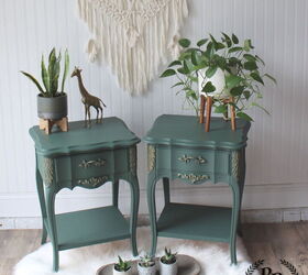 s 15 gorgeous ways to update old furniture without using white paint, Redesign with a bold green color