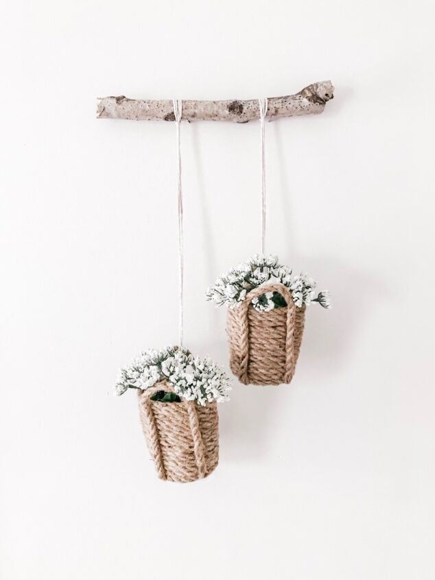 s refresh your decor this month with these 20 colorful spring ideas, Charming rope baskets