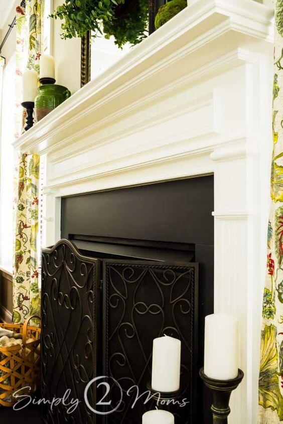 how to paint a marble fireplace surround with chalk paint