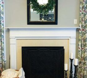 Do this to the top of your mantel to make it high-end in under 2 hours