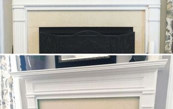 How to Update a Fireplace Mantel With Trim