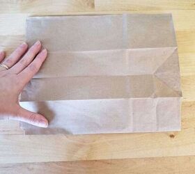 How to turn brown paper bags into spring decor in 20 minutes flat