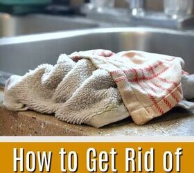 Cómo deshacerse de los desagradables olores de moho en los paños de cocina
