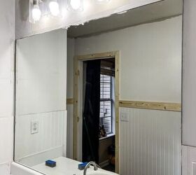 The easiest way to make your giant builder-grade mirror look high-end