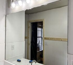 updating a builder grade mirror the easy way