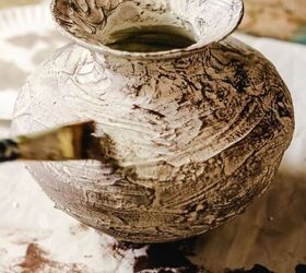 pottery barn inspired diy vase