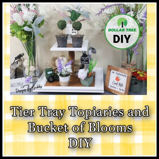 how to decorate a tiered tray for spring tier tray spring topiaries
