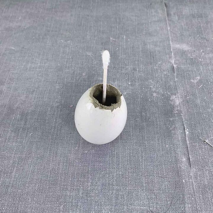vasos de casca de ovo de concreto para plantas areas