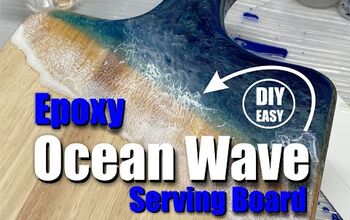 Epoxy Resin Ocean Wave Cutting Board With Totalboat Makerpoxy Resin