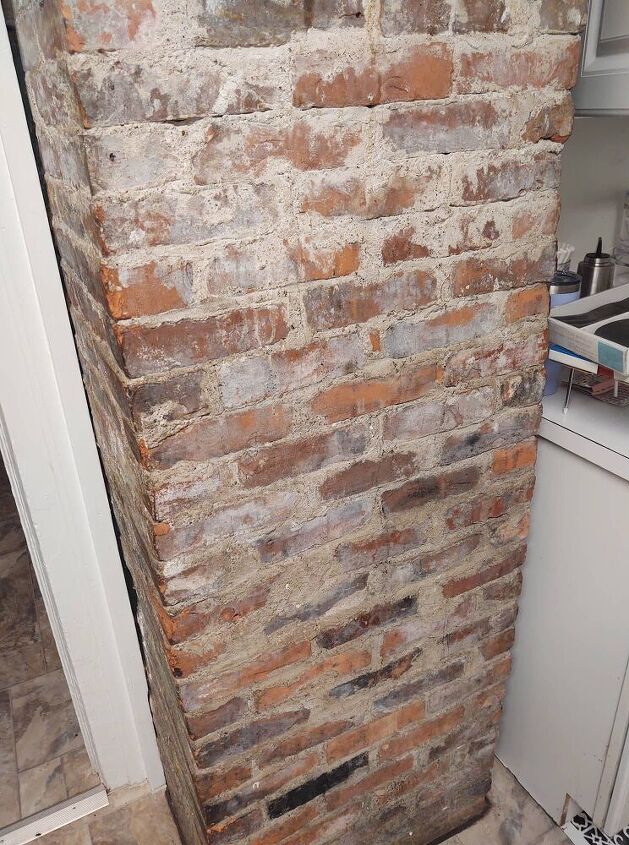 q how can i revive a interior brick chimney